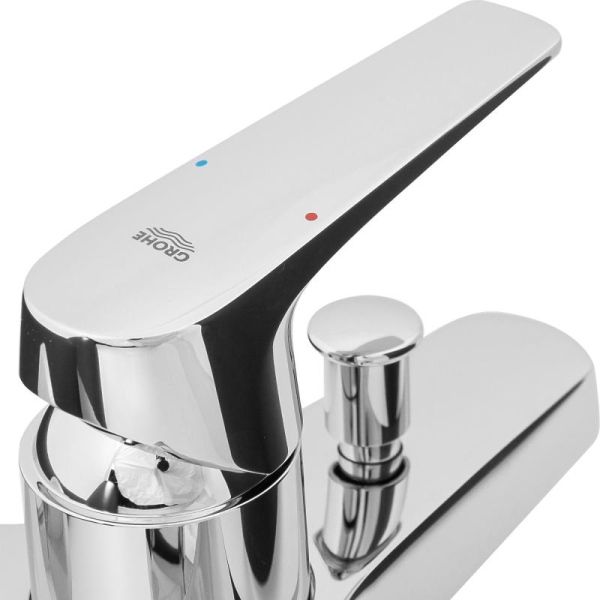Смеситель однорычажный для ванны Grohe BauFlow  23756 000 (23756000) хром