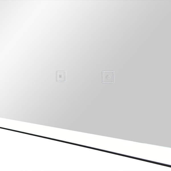 Зеркало с подсветкой Art&Max AREZZO AM-Are-1000-800-DS-FC-H-Nero