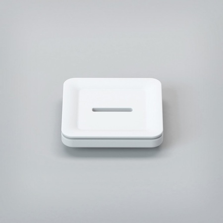 Мыльница настольная, квадратная, 10х10 CEZARES TITAN-SQUARE-SODP