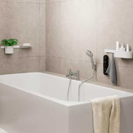 Смеситель на борт ванны с душевым набором Hansgrohe Vernis Blend 71461000 хром