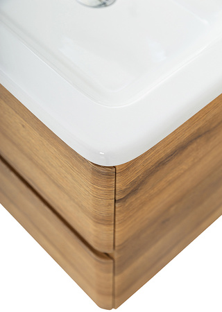 База под раковину BelBagno 60 ALBANO-CER-600-2C-SO-RR подвесная Rovere Rustico