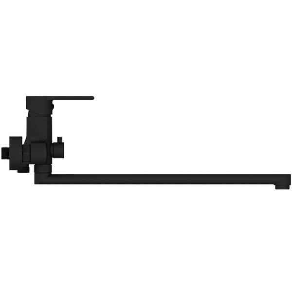 Универсальный смеситель для ванны Cersanit Brasko Black 64092 Универсальный смеситель для ванны Cersanit Brasko Black 64092