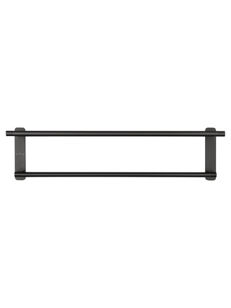 Полотенцедержатель с полкой WONZON & WOGHAND GRAFFITY, темный графит WW-9381