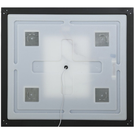 Зеркало (90х80) BelBagno Kraft SPC-KRAFT-900-800-SENS-NERO с подсветкой