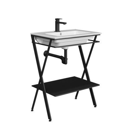 Консоль под раковину Kerama Marazzi Piano Next PIA.N.65\BLK