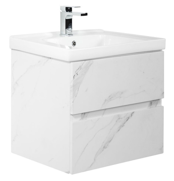 База под раковину напольная Art&max AM-Techno-700-2C-SO-MR960 Монти мрамор