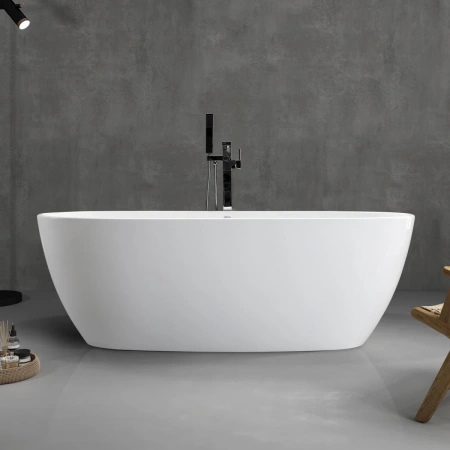 Акриловая ванна (170х80) ABBER AB9265-1.7 без гидромассажа, белый