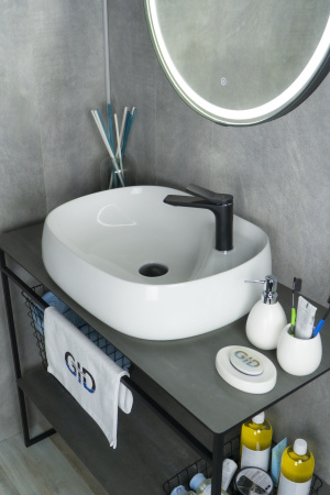 Раковина накладная (59х46) Gid N9048