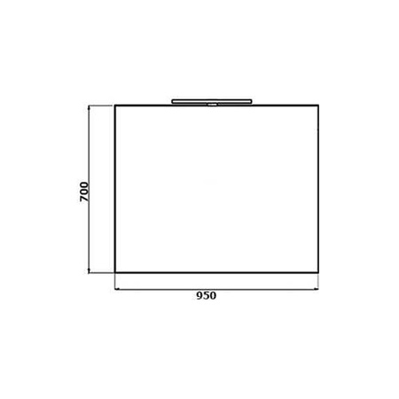 Зеркало с подсветкой Villeroy&Boch A4149500