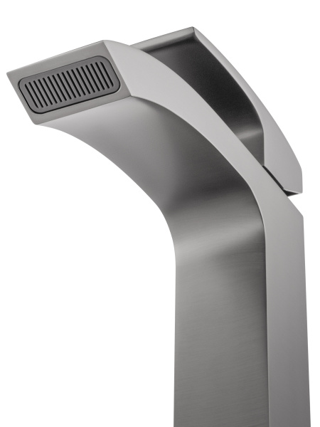 Смеситель для раковины высокий WONZON & WOGHAND FIT, темный графит WW-88239009-BGM