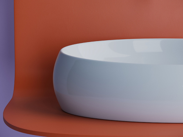 Раковина накладная (56х39) Ceramica Nova ELEMENT CN5033