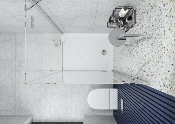 Душевой поддон (120х80) Aquaton Калифорния M 1A737636CA010