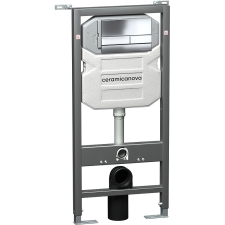 Система инсталяции для подвесного унитаза 3 в 1 Ceramica Nova Envision/ Flat CN1002CH