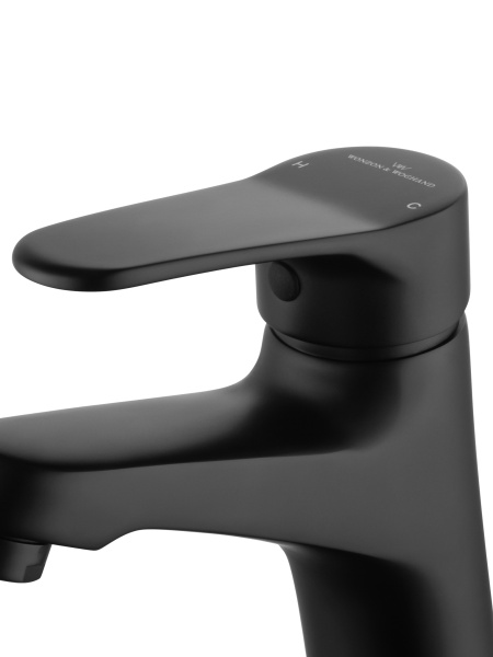 Смеситель для раковины WONZON & WOGHAND, черный матовый WW-A40212-MB Смеситель для раковины WONZON & WOGHAND, черный матовый WW-A40212-MB