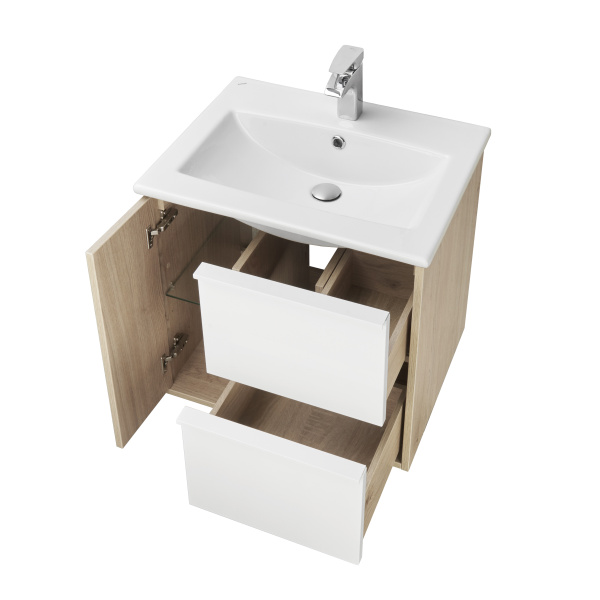 Тумба под раковину Aquaton Бостон 60 1A252501BN010