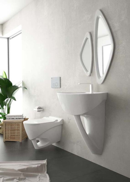 Унитаз подвесной безободковый Bien Organic OGKA052N1VP0W3000