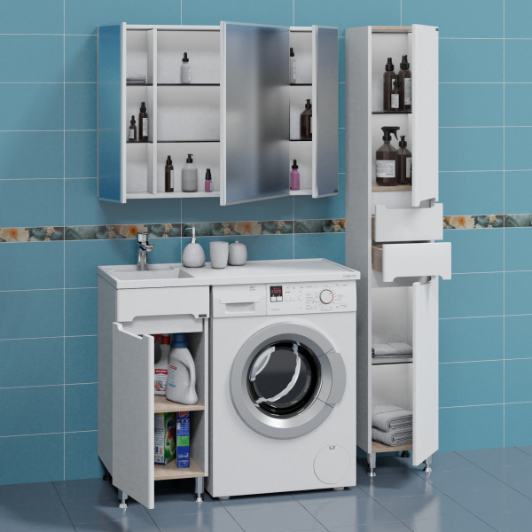 Тумба под стиральную машину СаНта Лондон 39 224038