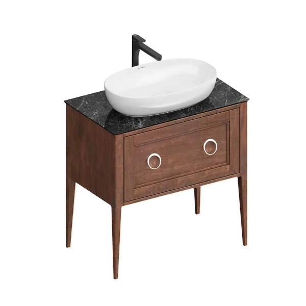 Тумба под раковину Kerama Marazzi Plaza Classic PL.CN.80.1+1\NUT.M