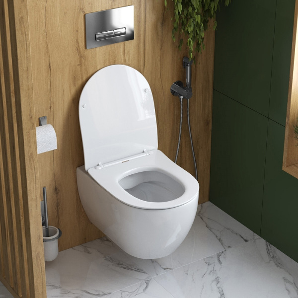 Унитаз подвесной безободковый CEZARES Comfort CZR-191-TH