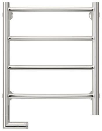 Полотенцесушитель Электрический Cунержа Галант 2.0 Левый (500x400) Матовый ЧЁРНЫЙ 31-5200-5040