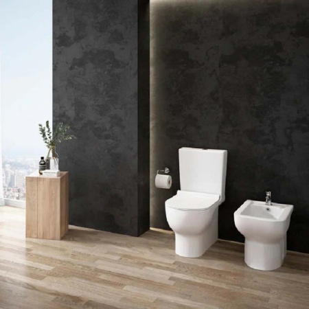 Унитаз-компакт безободковый с сиденьем микролифт Teka Inca 700200200