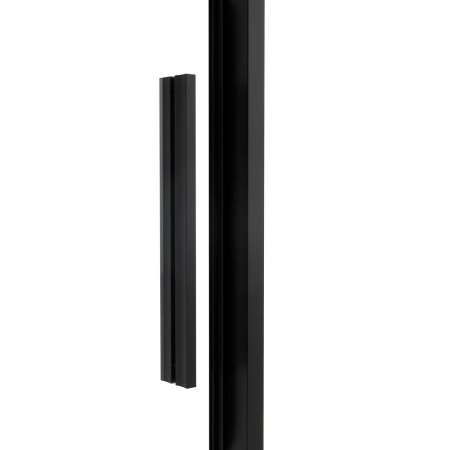 Душевой уголок Vincea  Slim Soft VSR-1SS9012CLB (120х90)  черный, стекло прозрачное