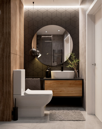 Чаша унитаза напольного безободковый  AQUAme AQM1004