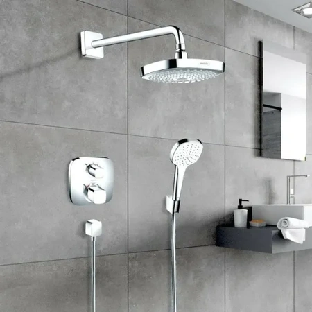 Душевой комплект с термостатом Hansgrohe Croma Select E 27294000 хром