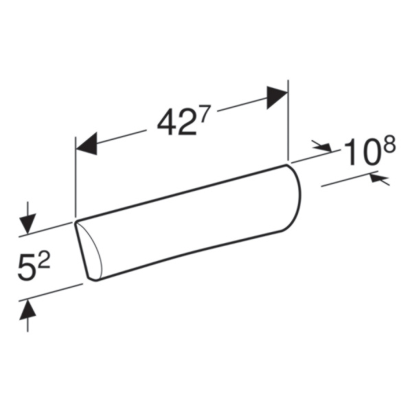 Подголовник Geberit 554.904.00.1