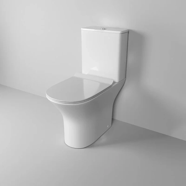 Унитаз напольный безободковый Grossman Classic GR-4465S с сиденьем микролифт