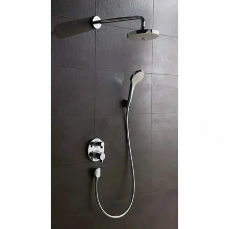 Душевой комплект с термостатом Hansgrohe Croma Select S Ecostat 27295000 хром