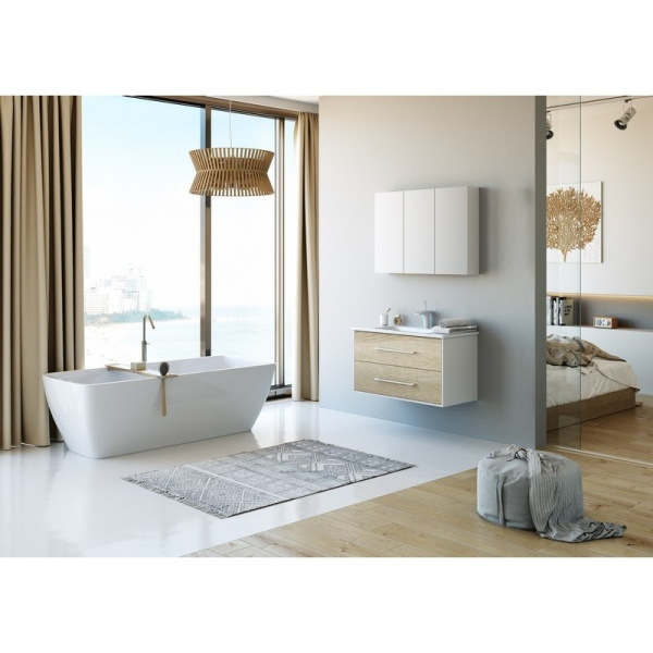 Зеркальный шкаф Aqwella МС 100 МС.04.10