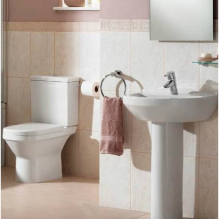 Унитаз напольный  с бачком, с системой смыва Geberit, с сиденьем, крепежом Vitra S50 9767B003-7201