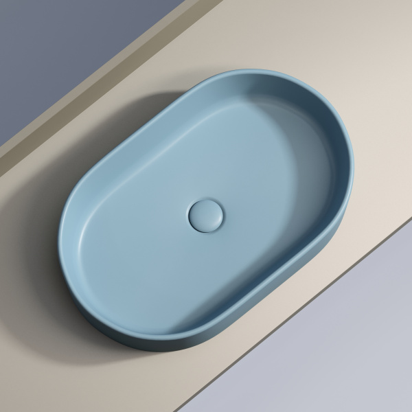 Раковина накладная (60,8х38,5) Ceramica Nova ELEMENT CN6048ML