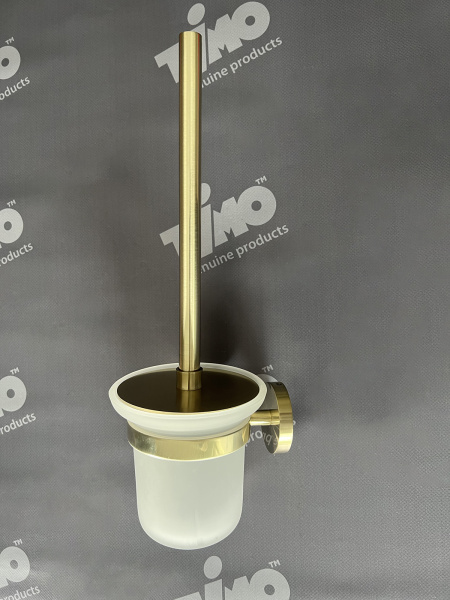 Щетка для туалета Timo Saona 13061/17 золото матовое