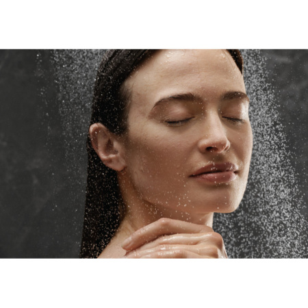 Верхний душ с кронштейном Hansgrohe Rainfinity 360 3jet 26234140 шлифованная бронза