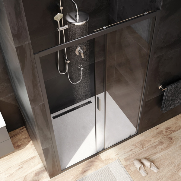 Душевая дверь (120х195) Am.Pm Gem Solo W90G-120-1-195BT