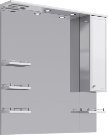 Зеркальный шкаф Aqwella Барселона 100 Ba.02.10