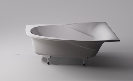 Ванна из искусственного камня Astra-Form Селена R (170х100) 01010081 белый матовый