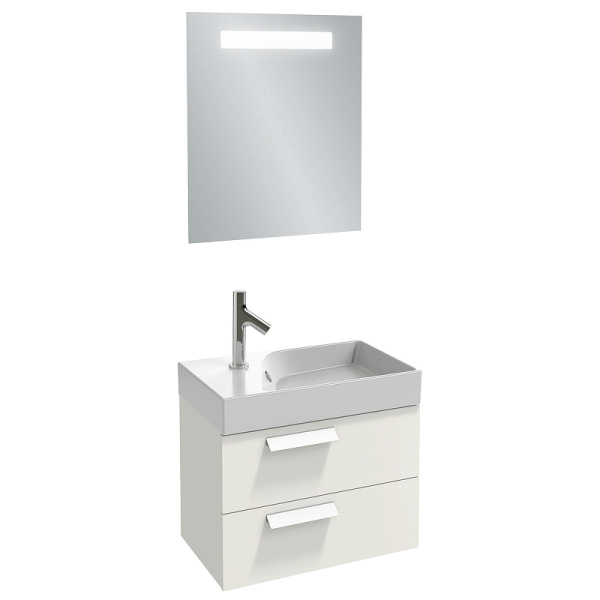 Тумба с раковиной 60 см Jacob Delafon Rythmik EXQ112-Z-00+EB1301-G1C