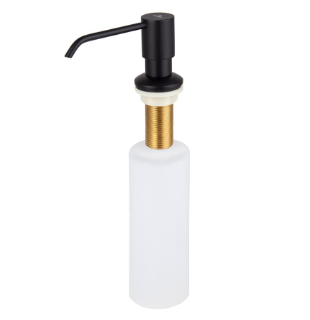 Дозатор встраиваемый в мойку KAISER KH-3009, черный матовый