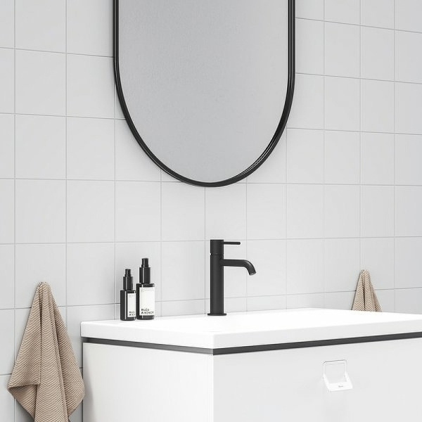 Смеситель для раковины Ravak Espirit BeCool ES 012.21BLM X070396 черный