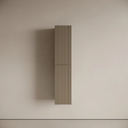 Шкаф-пенал подвесной Sancos Code PCD35GB серо-бежевый матовый