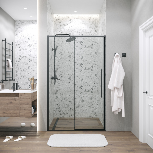 Душевая дверь (140х195) Grossman Galaxy 100.K33.01.140.21.00, раздвижная