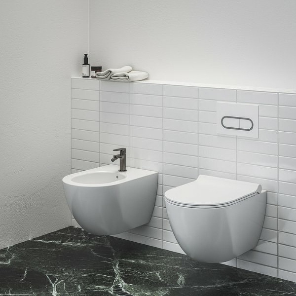 Смеситель для биде Ravak Eleganta EL 056.20GB X070332 графит