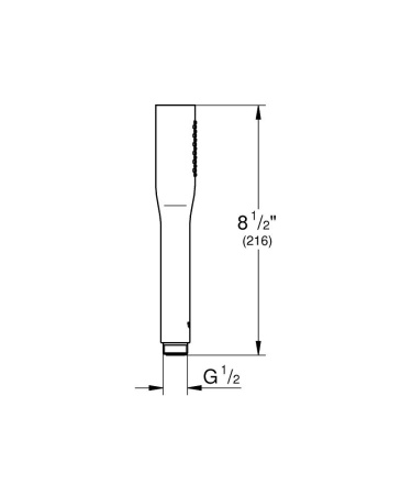 Ручной душ GROHE Euphoria Cosmopolitan Stick 22126KF0