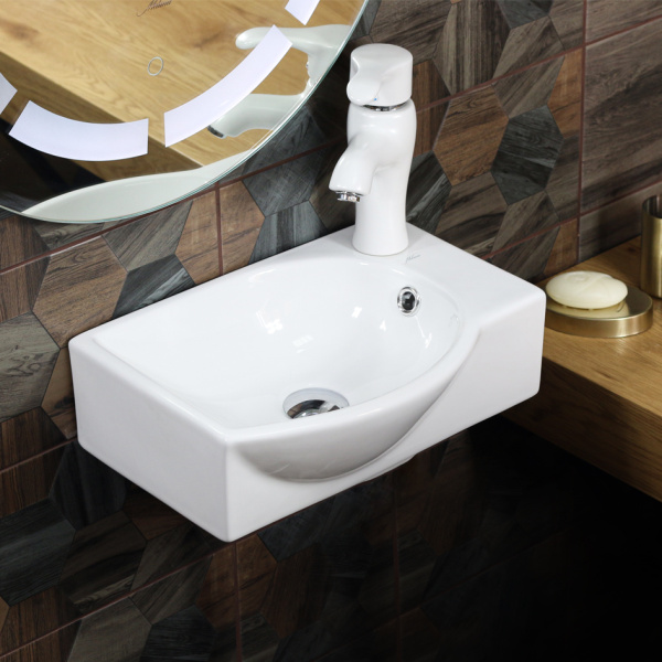 Раковина подвесная (40,5х28) Melana 78404L-805