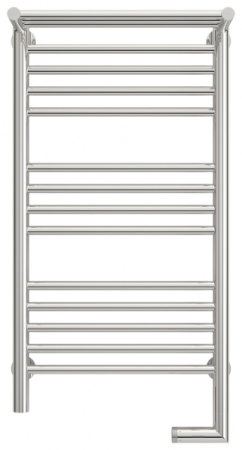 Полотенцесушитель Электрический Cунержа Богема с полкой 2.0 Правый (800x400) ФЛОК Пурпурный 58-5207-8040