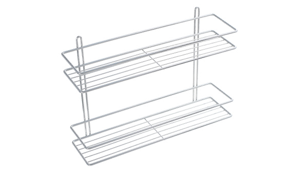 Полка двойная Fixsen хром FX-730-2