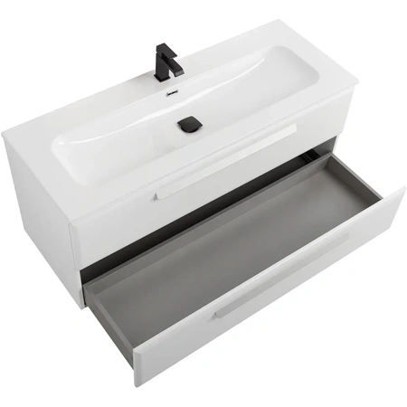 Тумба под раковину Cezares ECO-CER-N-1200-2C-SO-BL Bianco Lucido без ручек